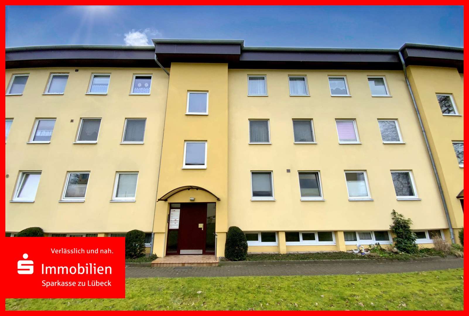 Vorderansicht - Etagenwohnung in 23568 Lübeck mit 53m² kaufen