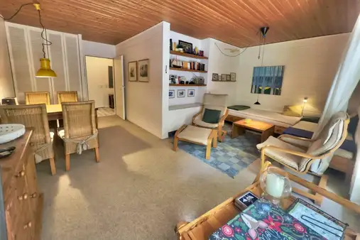 Strandnahe kleine Wohnung mit Terrasse 