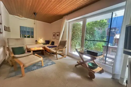 Strandnahe kleine Wohnung mit Terrasse 