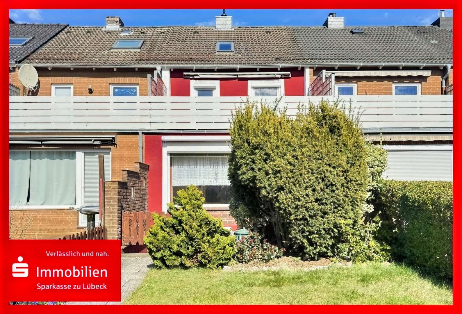 Garten - Reihenmittelhaus in 23554 Lübeck mit 86m² kaufen