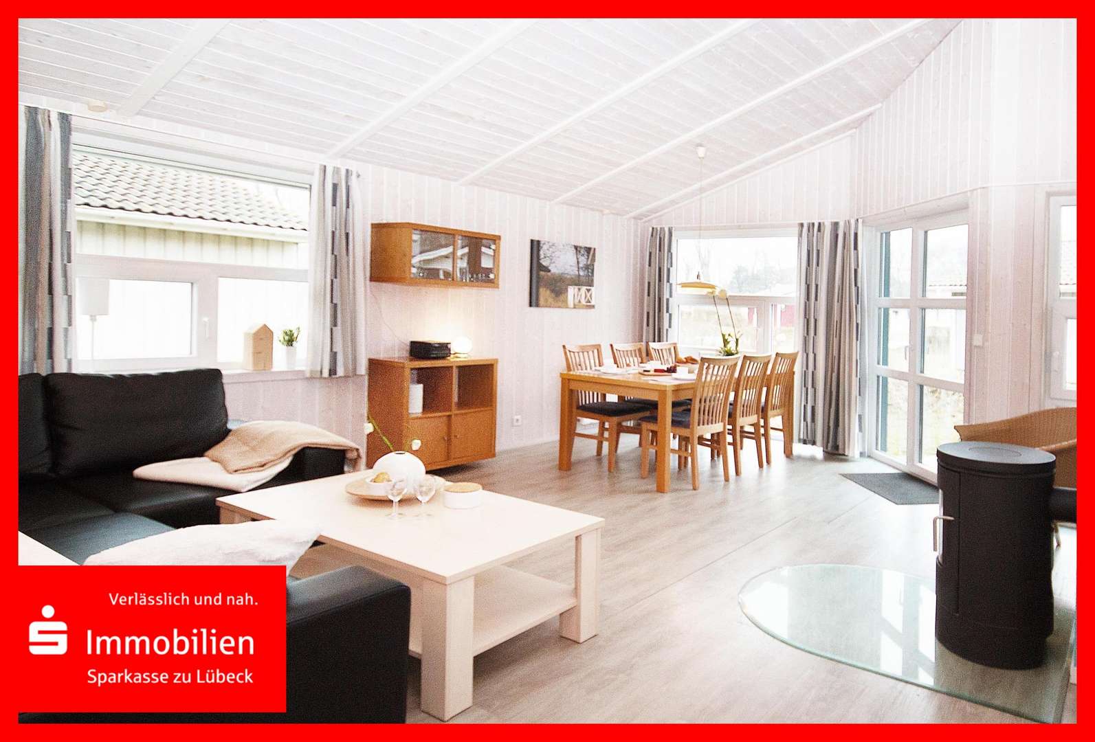 Wohn-Esszimmer Wohn-Esszimmer - Bungalow in 23570 Lübeck mit 55m² kaufen