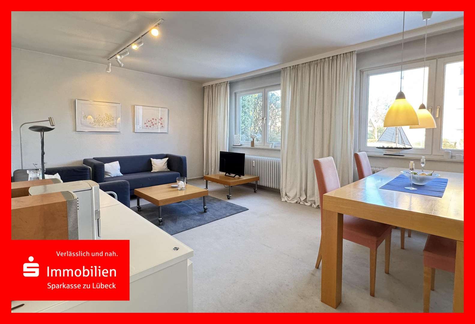 Wohn-Essbereich Wohn-Essbereich - Etagenwohnung in 23683 Scharbeutz mit 60m² kaufen
