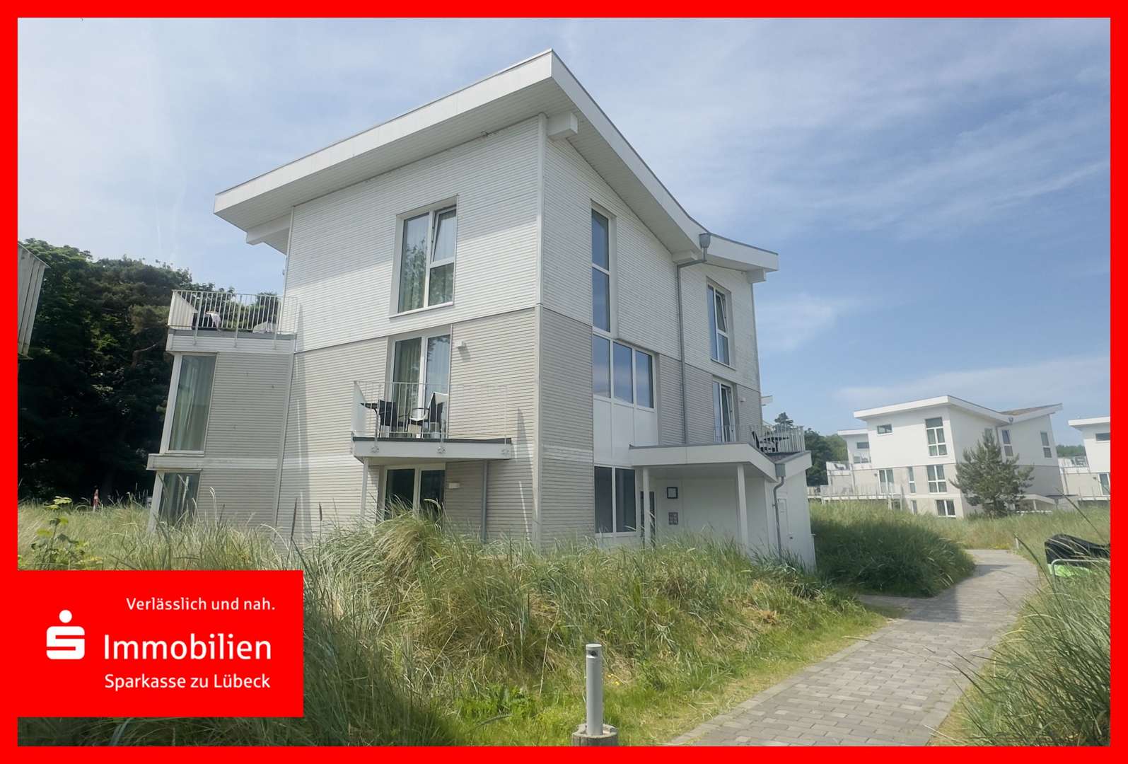 eingebettet in die Dünenlandschaft eingebettet in die Dünenlandschaft - Erdgeschosswohnung in 23570 Lübeck mit 36m² kaufen