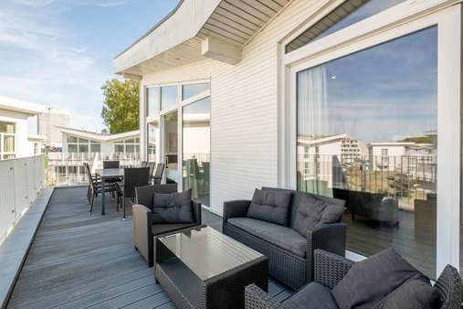Dachterrasse - Penthouse-Wohnung in 23570 Lübeck mit 108m² kaufen