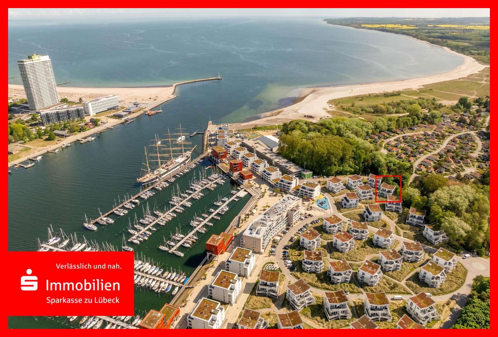 Penthouse im BeachBay Travemünde - Penthouse-Wohnung in 23570 Lübeck mit 108m² kaufen