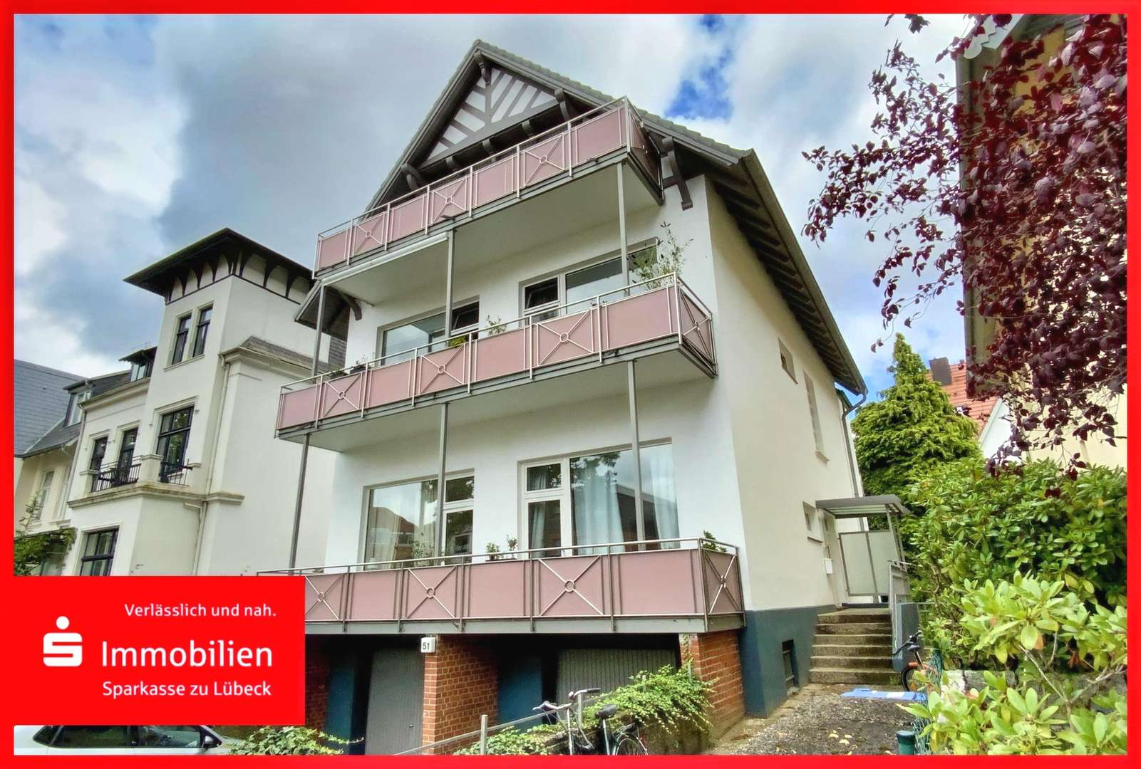 Straßenansicht - Mehrfamilienhaus in 23564 Lübeck mit 301m² als Kapitalanlage kaufen