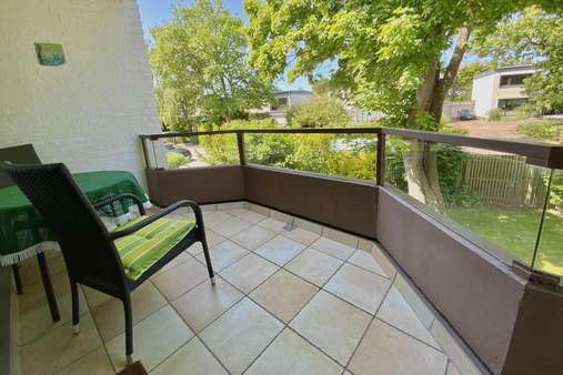 Balkon Balkon - Etagenwohnung in 23570 Lübeck, Travemünde mit 35m² kaufen