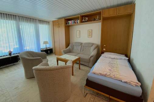 Wohn- Schlafbereich Wohn- Schlafbereich - Etagenwohnung in 23570 Lübeck, Travemünde mit 35m² kaufen