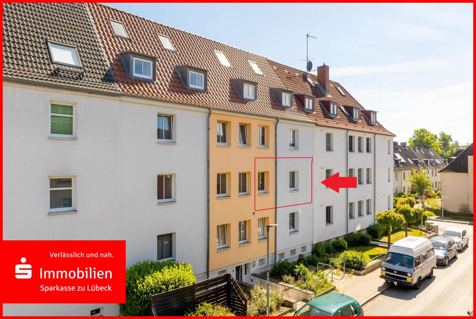 Außenansicht - Etagenwohnung in 23556 Lübeck mit 46m² kaufen