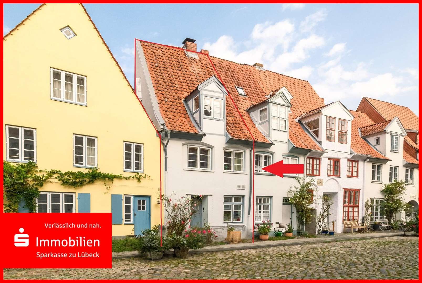 Außenansicht - Stadthaus in 23552 Lübeck mit 88m² kaufen