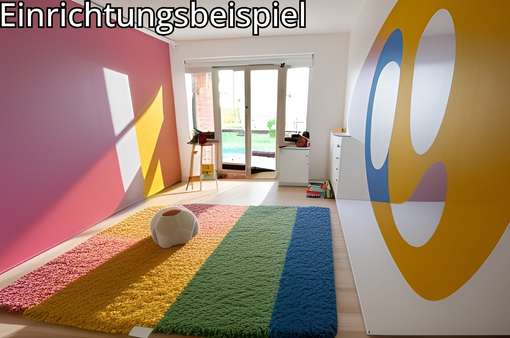 Einrichtungsbeispiel Gäste-/Kinderzimmer Einrichtungsbeispiel Gäste-/Kinderzimmer - Erdgeschosswohnung in 23611 Bad Schwartau mit 103m² kaufen