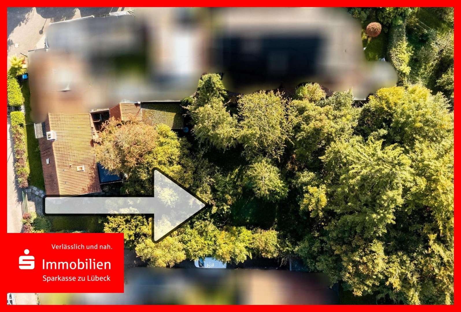 noch abzuteilendes Grundstück - Grundstück in 23611 Bad Schwartau mit 650m² kaufen