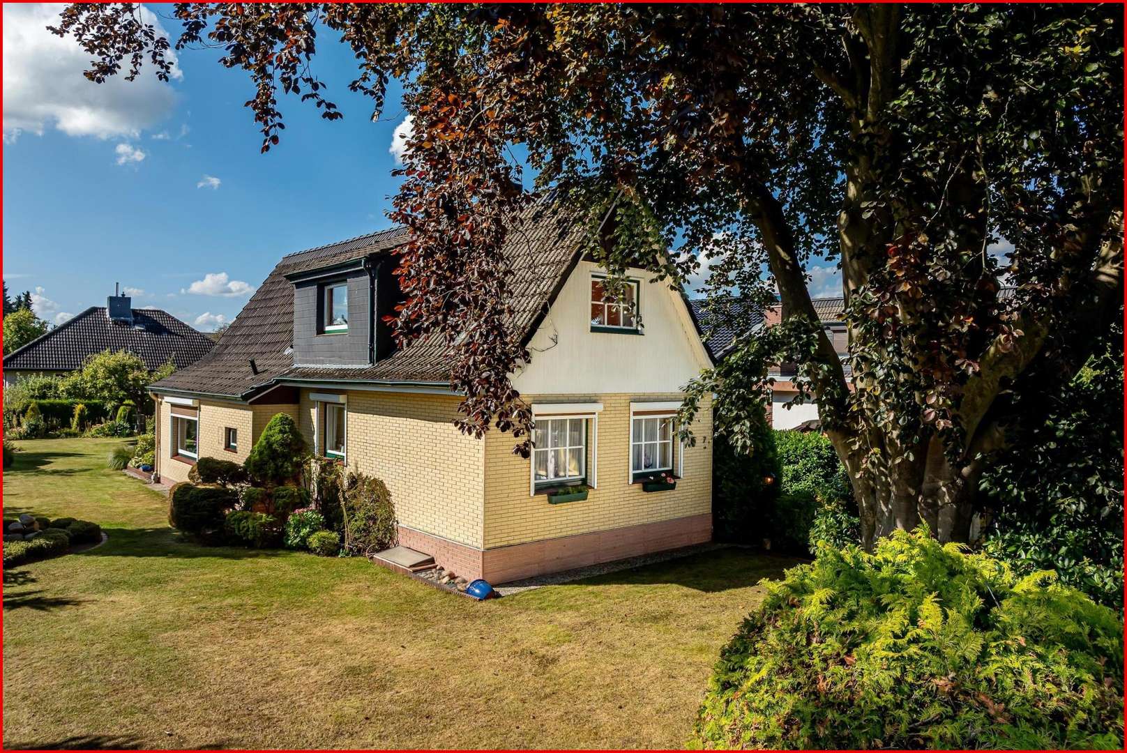 Vorderansicht Vorderansicht - Einfamilienhaus in 22844 Norderstedt mit 111m² kaufen