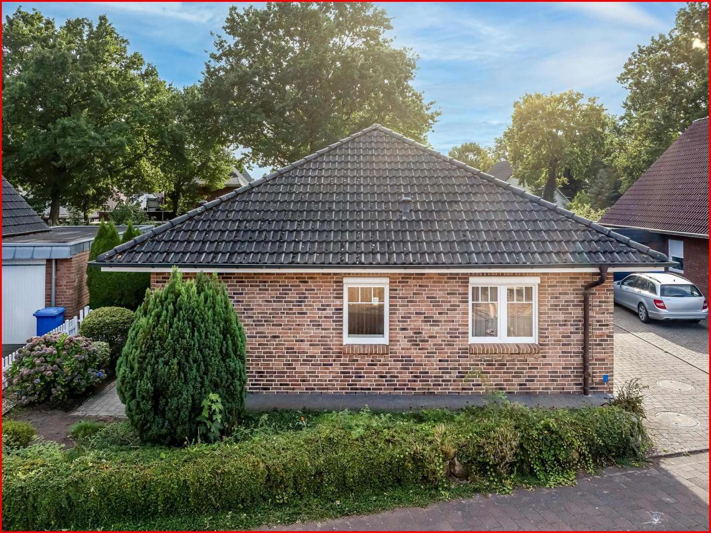 Vorderansicht Vorderansicht - Bungalow in 24568 Kaltenkirchen mit 94m² kaufen