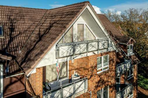 Rueckansicht Wohnung Rueckansicht Wohnung - Maisonette-Wohnung in 22850 Norderstedt mit 44m² kaufen