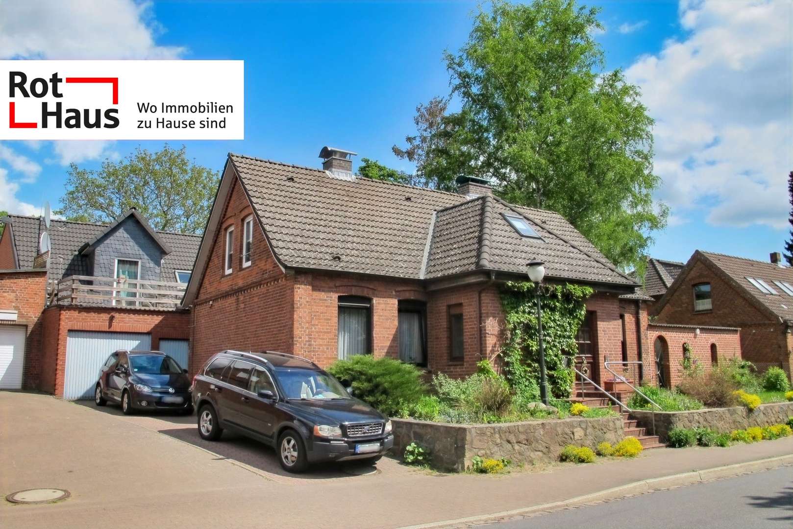 Vorderansicht - Zweifamilienhaus in 21481 Lauenburg mit 261m² kaufen