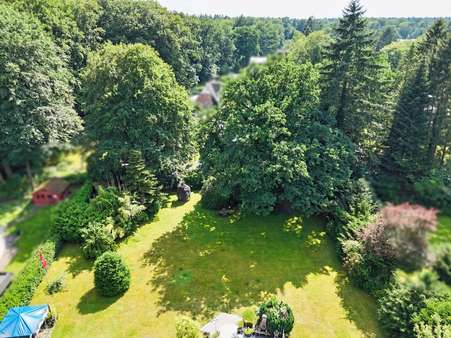 Grundstücksansicht mit Weitblick - Grundstück in 21521 Aumühle mit 1250m² kaufen