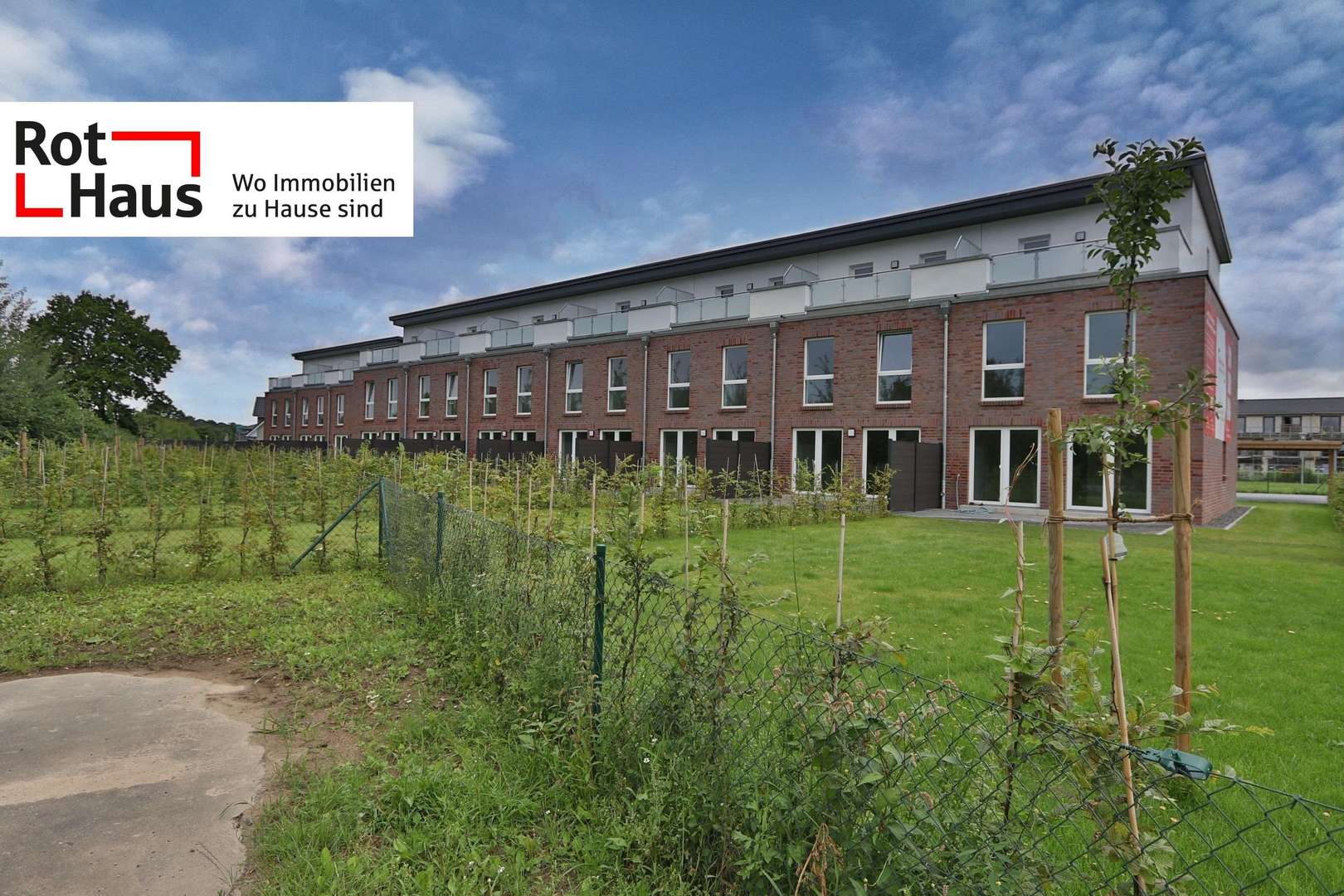Hintere Gebäudeansicht - Reihenmittelhaus in 21039 Escheburg mit 143m² kaufen