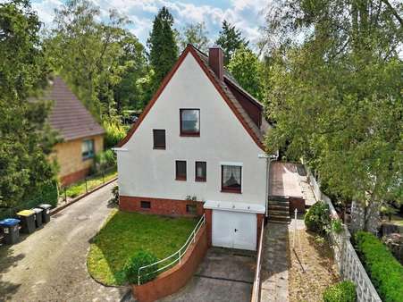 Rückseite des Hauses - Einfamilienhaus in 21502 Geesthacht mit 137m² kaufen