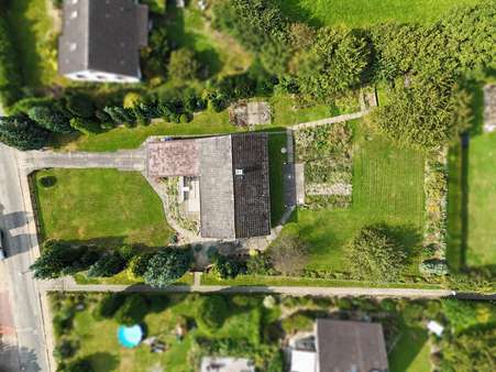 Ansicht von oben - Einfamilienhaus in 21521 Dassendorf mit 99m² kaufen