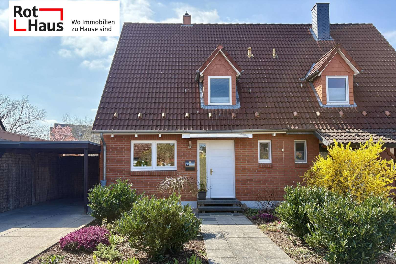 Hausansicht - Doppelhaushälfte in 23879 Mölln mit 124m² kaufen