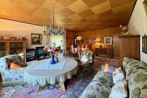 Wohnzimmer - Bungalow in 23879 Mölln mit 115m² kaufen