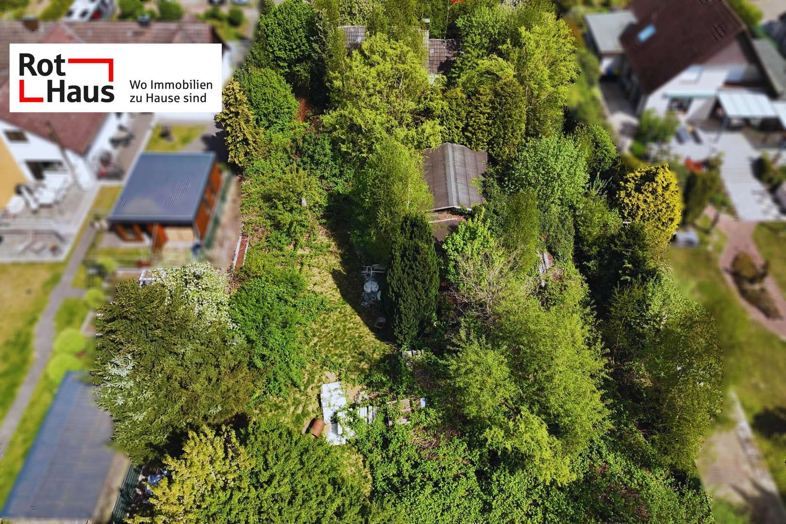 Luftaufnahme - Grundstück in 21502 Geesthacht mit 1532m² kaufen