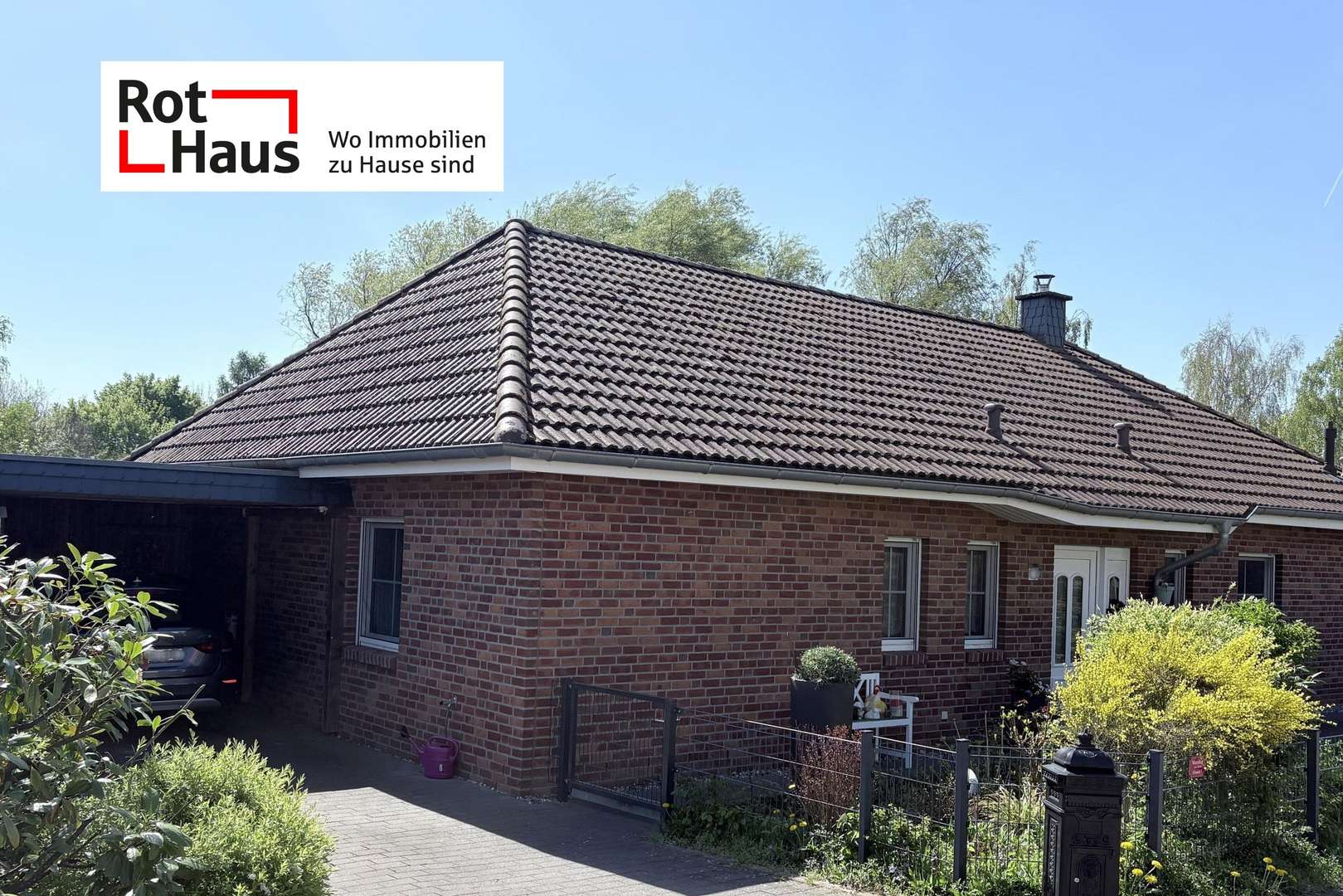 Ansicht von der Straße - Bungalow in 23909 Ratzeburg mit 112m² kaufen