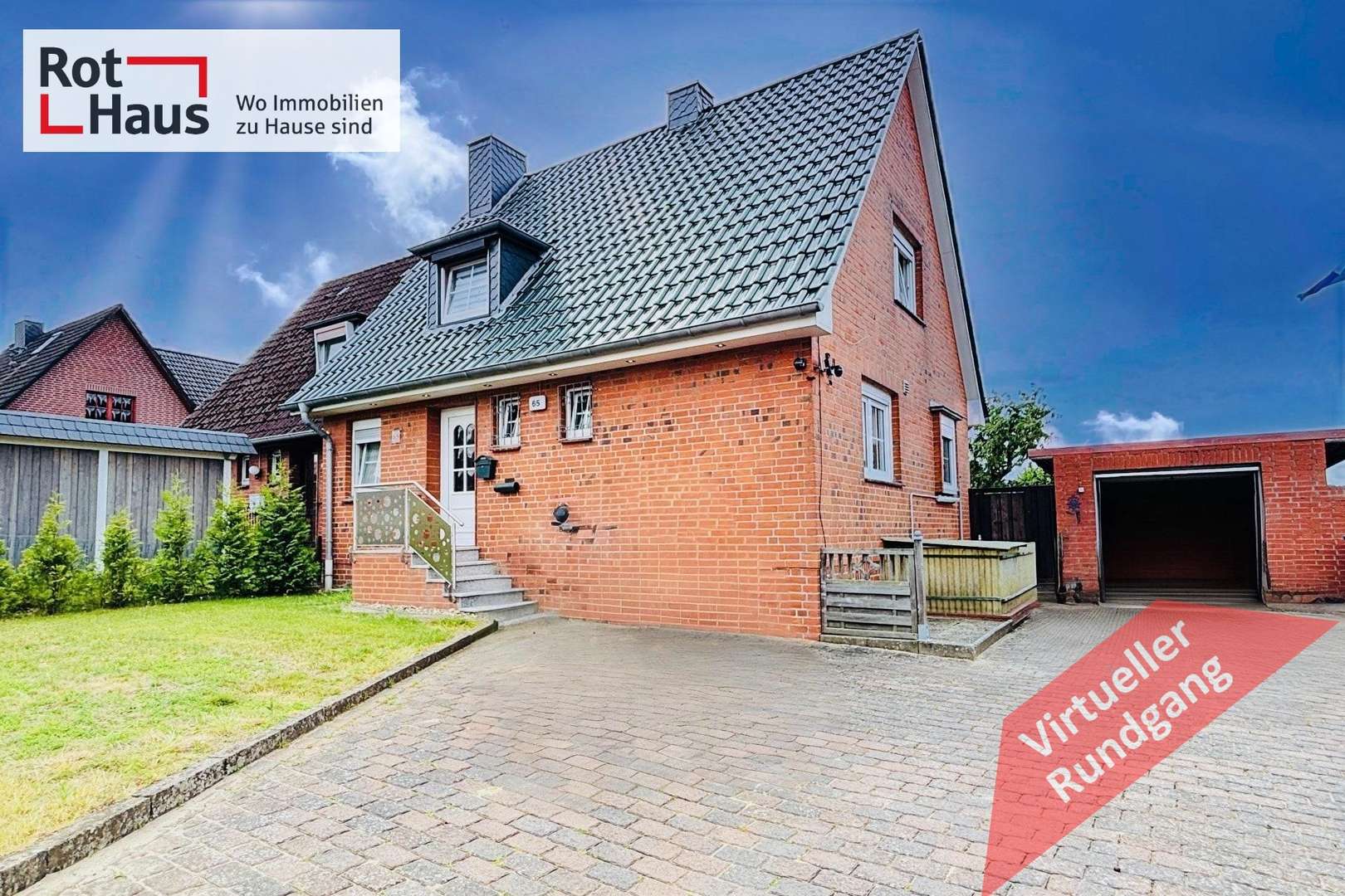 Außenansicht - Doppelhaushälfte in 21481 Lauenburg mit 118m² kaufen
