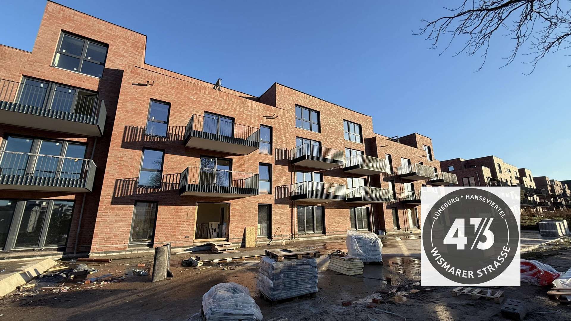 Neubau in der Wismarer Straße 41/43 Neubau in der Wismarer Straße 41/43 - Etagenwohnung in 21337 Lüneburg mit 101m² kaufen