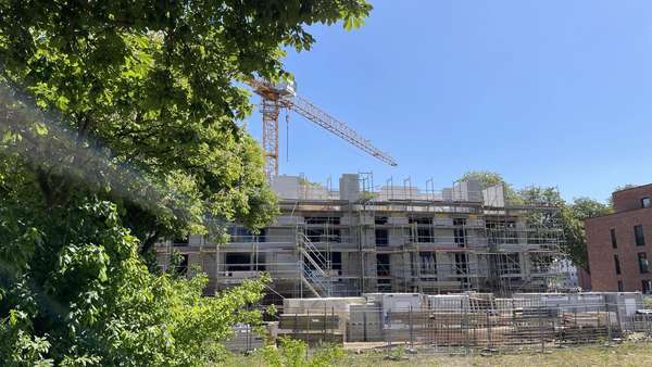 Neubau direkt am Grüngürtel im Hanseviertel Neubau direkt am Grüngürtel im Hanseviertel - Etagenwohnung in 21337 Lüneburg mit 90m² kaufen