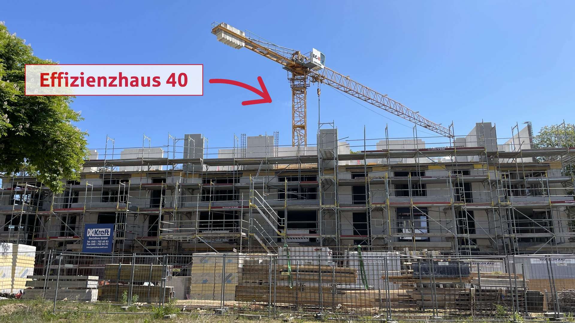 Der Neubau im Juni 2025 Der Neubau im Juni 2025 - Etagenwohnung in 21337 Lüneburg mit 91m² kaufen