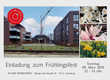 Einladung Frühlingsfest 09.03.2025  12-15 Uhr - Etagenwohnung in 21337 Lüneburg mit 68m² kaufen