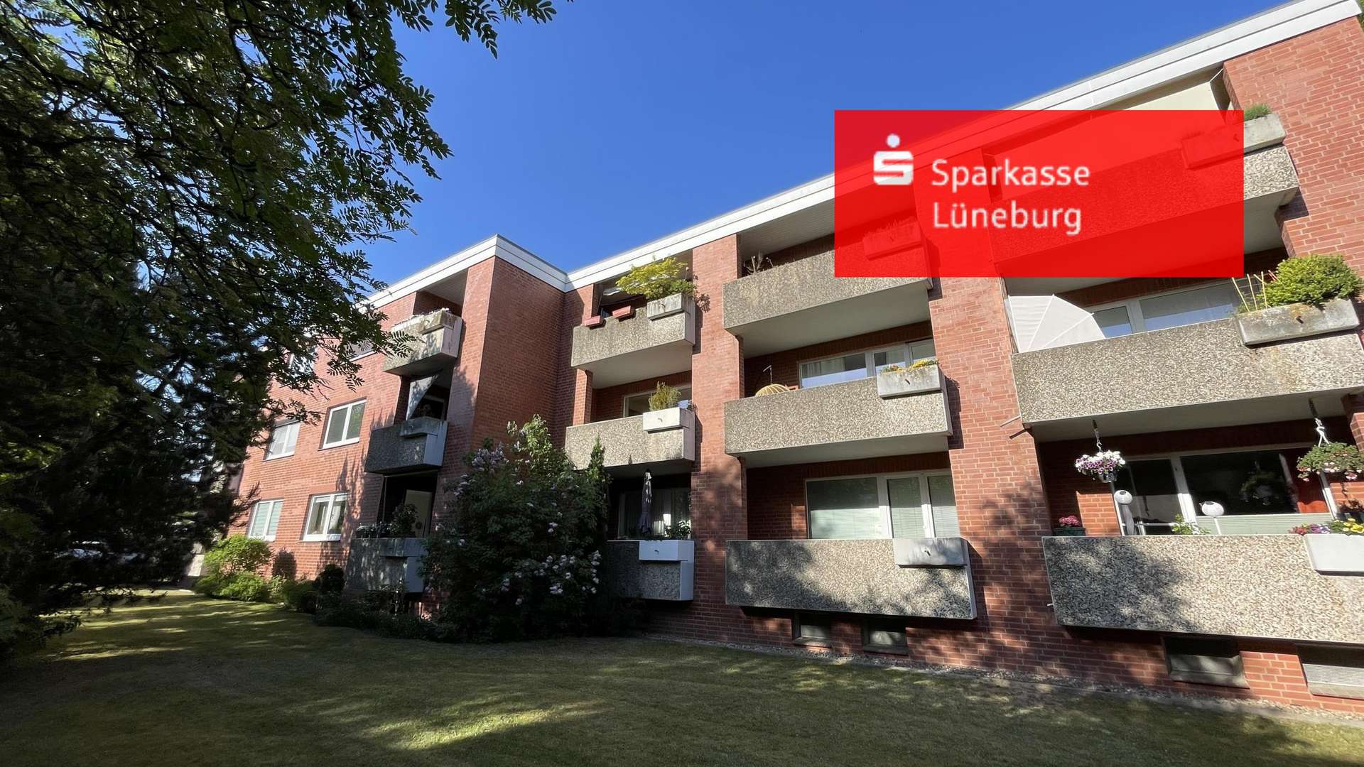 Zwei-Zimmer mit sonniger Loggia - Etagenwohnung in 21391 Reppenstedt mit 62m² kaufen