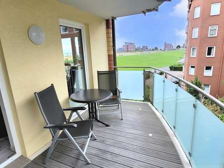 Balkon Balkon - Etagenwohnung in 27472 Cuxhaven mit 55m² kaufen
