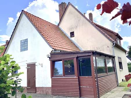 Rückseite Haus Rückseite Haus - Einfamilienhaus in 27478 Cuxhaven mit 120m² kaufen