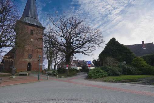 Hausansicht Norden - Doppelhaushälfte in 27478 Cuxhaven mit 100m² kaufen