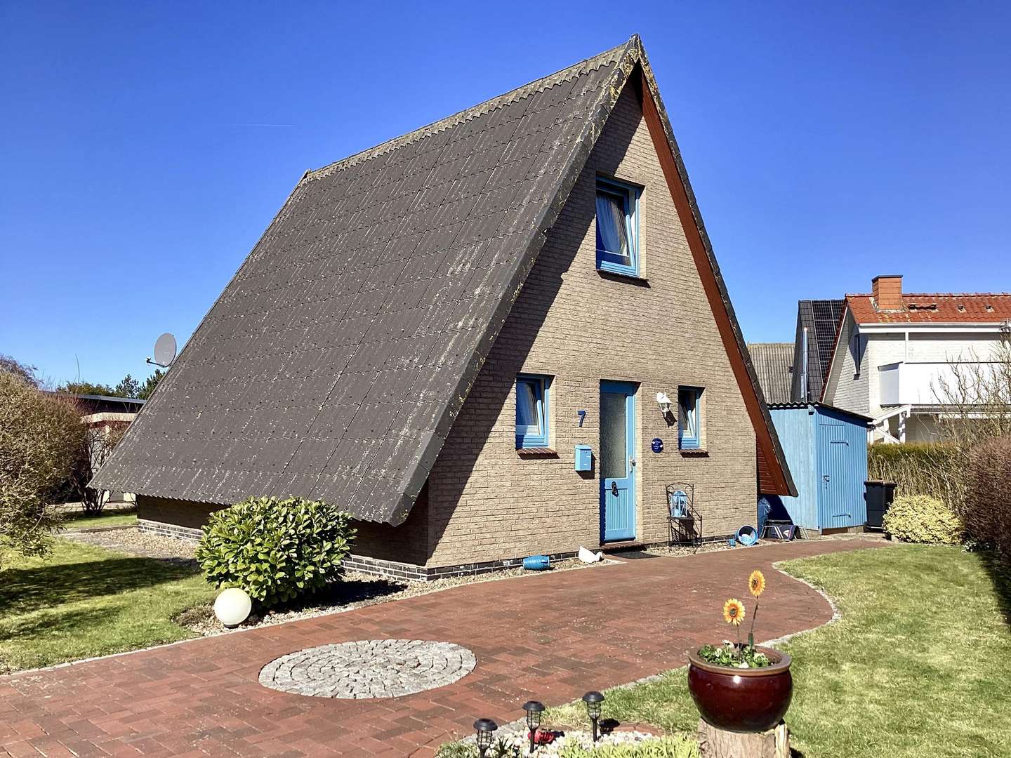 Hausansicht - Ferienhaus in 27639 Wurster Nordseeküste mit 59m² kaufen