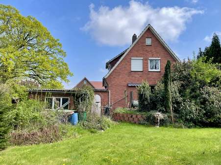 Hausrückseite Hausrückseite - Einfamilienhaus in 21706 Drochtersen mit 95m² kaufen