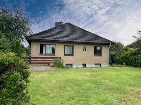 Gartenansicht Gartenansicht - Einfamilienhaus in 21709 Himmelpforten mit 119m² kaufen
