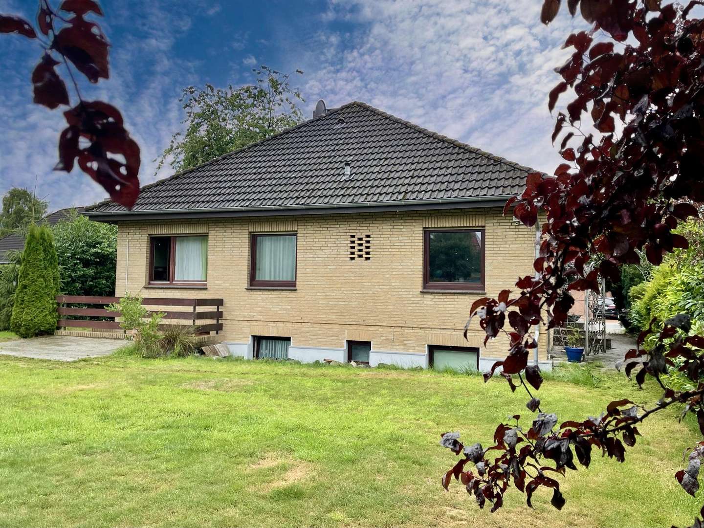 Gartenansicht Gartenansicht - Einfamilienhaus in 21709 Himmelpforten mit 119m² kaufen