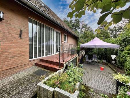Eingang/Terrasse - Zweifamilienhaus in 21680 Stade mit 233m² kaufen