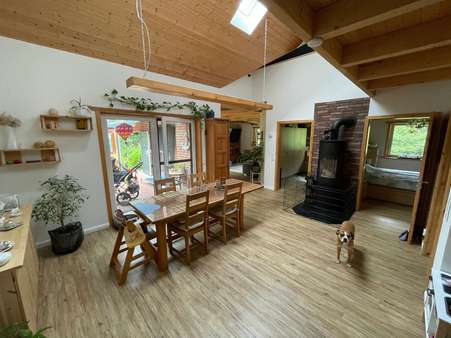Essbereich / Kaminofen Essbereich / Kaminofen - Einfamilienhaus in 21279 Wenzendorf mit 141m² kaufen