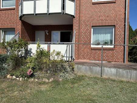 Balkon/Rampe - Erdgeschosswohnung in 21680 Stade mit 84m² kaufen