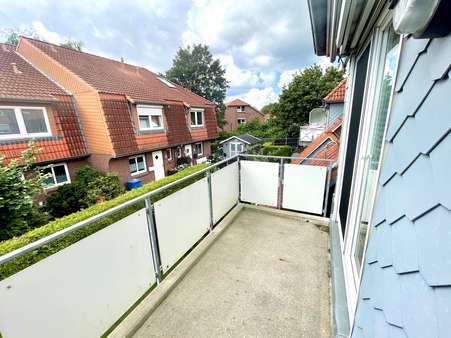 Obergeschoss / Balkon - Maisonette-Wohnung in 21629 Neu Wulmstorf mit 91m² kaufen