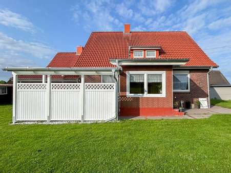 Straßenansicht - Einfamilienhaus in 21737 Wischhafen mit 118m² kaufen
