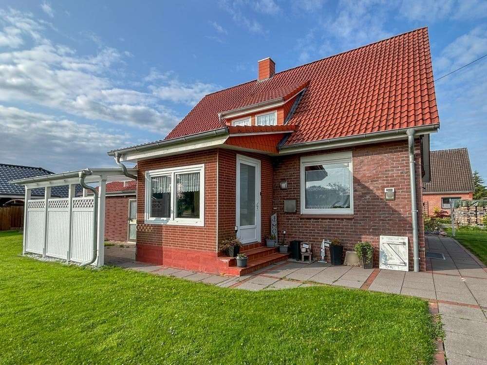 Straßenansicht - Einfamilienhaus in 21737 Wischhafen mit 118m² kaufen
