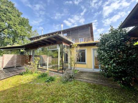 Gartenasicht - Doppelhaushälfte in 27356 Rotenburg mit 118m² kaufen