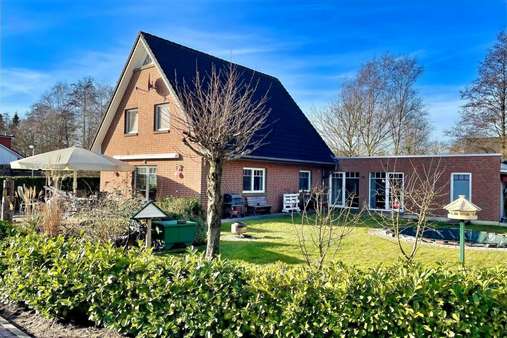 Gartenansicht - Einfamilienhaus in 28879 Grasberg mit 132m² kaufen