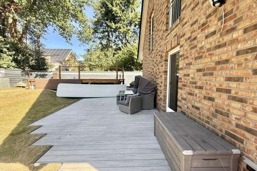 Mittags ein geschütztes Plätzchen - Nachmittags die Sonne pur... - Einfamilienhaus in 21244 Buchholz mit 137m² kaufen